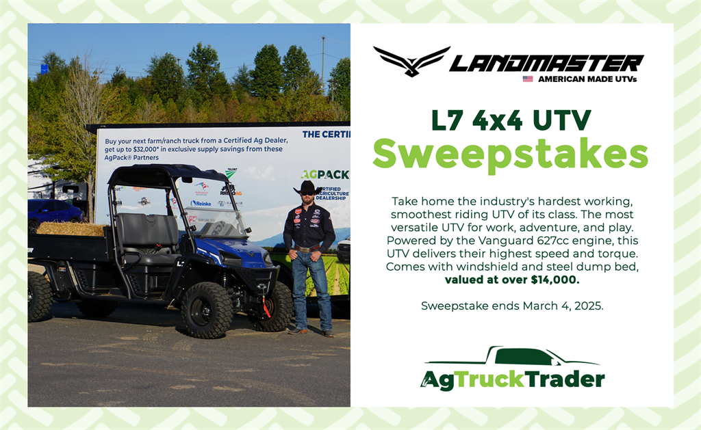 AgTruckTrader.com's Landmaster L7 UTV Sweepstakes